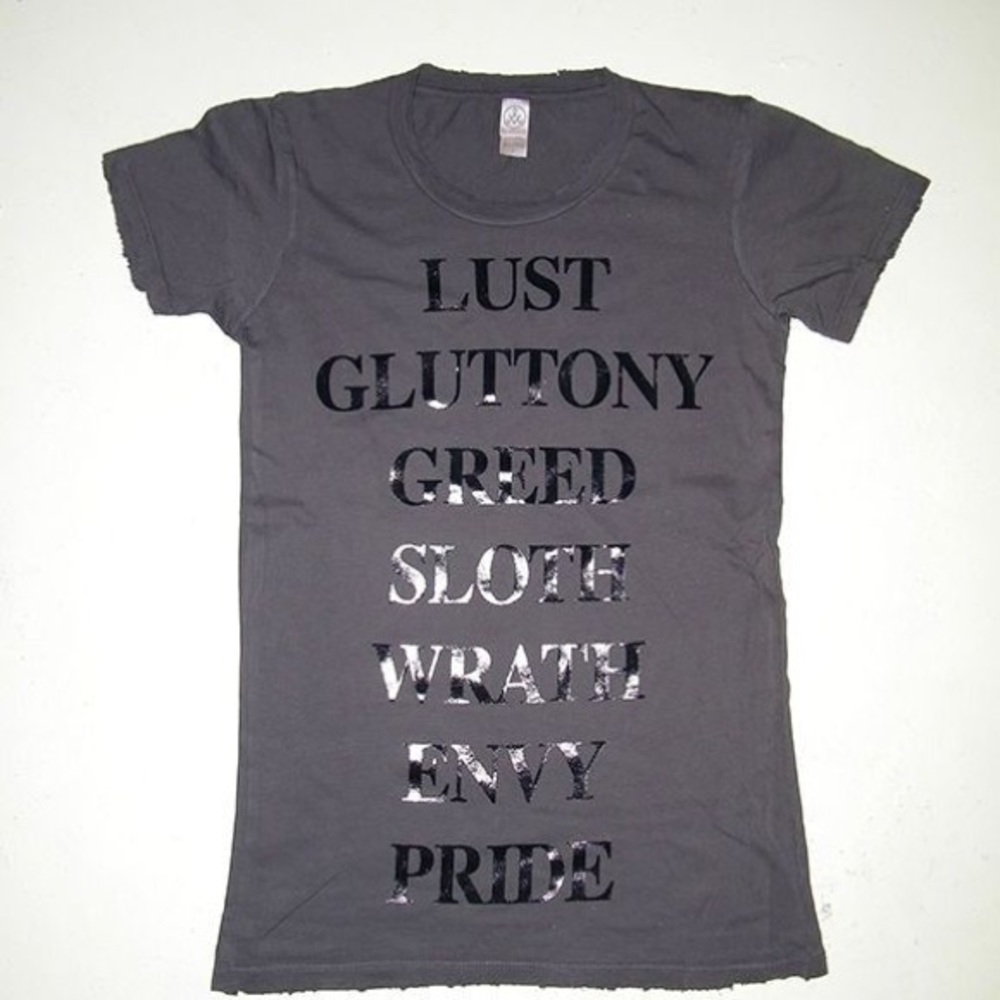 Glitterhell 7 Deadly Sins Tee